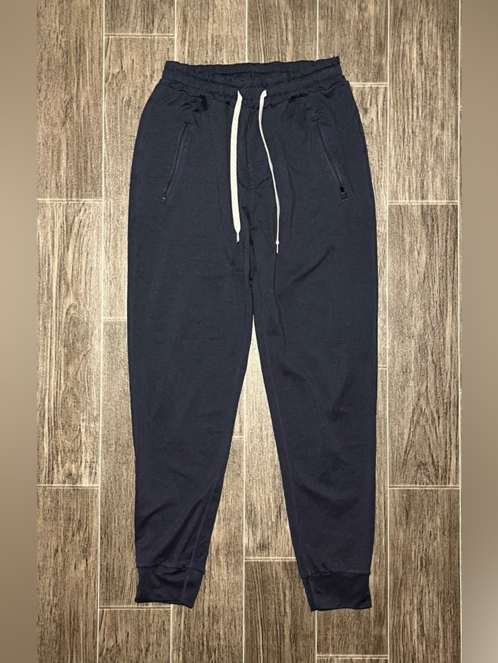 Vuori Jogger Pants Mens Small Blue Ponto Performance Athletic Stretch V438